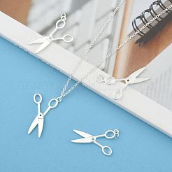 Brass Scissor Pendants&nbsp;KK-BB11623