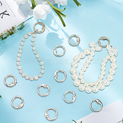 18Pcs Alloy Spring Gate Rings&nbsp;FIND-SC0016-59P