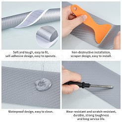 8 Sets 2 Style PVC Universal Car Door Edge Guard Door Sill Protector&nbsp;DIY-AR0004-42A