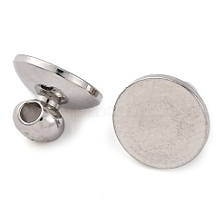 Brass Bead Cap Pendant Bails&nbsp;KK-Z089-20P