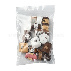 12Pcs 12 Styles Coffee Theme Silicone Beads&nbsp;SIL-FS0001-36