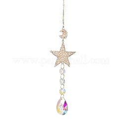 Alloy Rhinestone Hanging Ornaments&nbsp;LS-HJEW-E012-02G-02