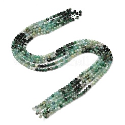 Natural Emerald Beads Strands&nbsp;G-Z106-A02-4mm-02