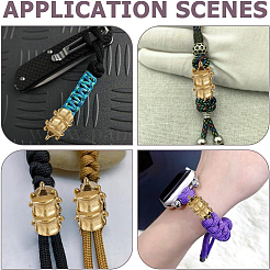 4Pcs Brass European Beads&nbsp;KK-HY0004-67AG