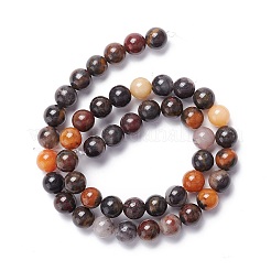 Natural Brecciated Jasper Beads Strands&nbsp;G-M381-01C