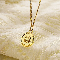 304 Stainless Steel Octopus Pendant Necklaces for Women&nbsp;LS-ZL4514-1