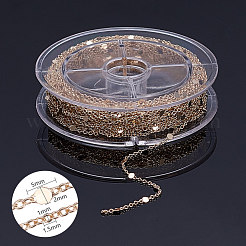 Brass Link Chains&nbsp;CHC-T007-02G