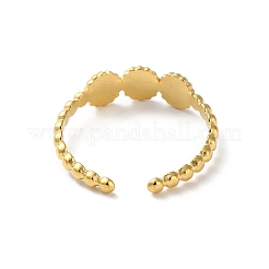 304 Stainless Steel Enamel Cuff Rings&nbsp;RJEW-M171-36G