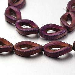 Electroplate Non-magnetic Synthetic Hematite Bead Strands&nbsp;G-F300-54-F