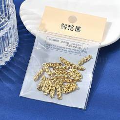 SHEGRACE Brass Pea Charms&nbsp;XGR0166G-102G