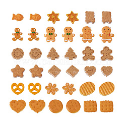 90pcs 18 Style Resin Cabochons&nbsp;CRES-TA0001-10