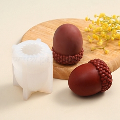3D Acorn Scented Candle Silicone Molds&nbsp;PW-WG36973-01