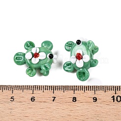 Handmade Lampwork Bumpy Beads Strands&nbsp;LAMP-T021-25F