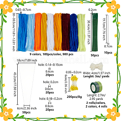 DIY Plush Sticks Set&nbsp;DIY-OC0015-60