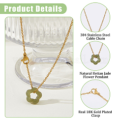 1Pc 304 Stainless Steel Cable Chains&nbsp;NJEW-HS0001-23C