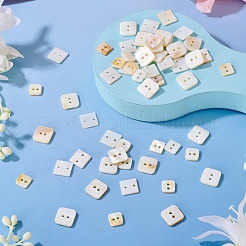 90Pcs 3 Styles Freshwater Shell Buttons&nbsp;BUTT-TA0001-41
