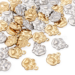40Pcs 2 Colors 304 Stainless Steel Charms&nbsp;STAS-TA0003-43