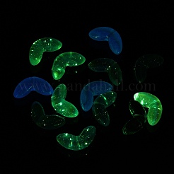 UV Plating Transparent Acrylic Beads&nbsp;SACR-L005-09