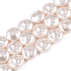 Transparent Spray Painted Glass Beads Strands&nbsp;GLAA-N001-36