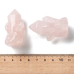 Natural Rose Quartz Cluster Display Decorations&nbsp;DJEW-C020-01G