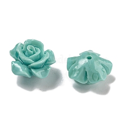 Synthetic Coral Dyed Carved Beads&nbsp;SHEL-I001-05A