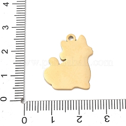 304 Stainless Steel Pendants&nbsp;SA-CBAE115-06G