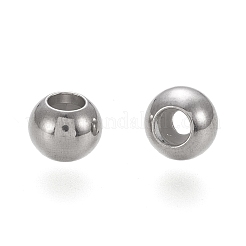 202 Stainless Steel Beads&nbsp;STAS-K204-02C-P