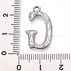 304 Stainless Steel Pendants&nbsp;STAS-N117-01P-G