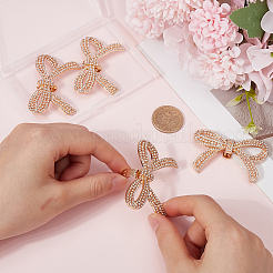 4Pcs Alloy Rhinestone Shoe Decoration&nbsp;AJEW-GF0009-29KCG