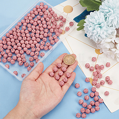 200Pcs Pave Disco Ball Beads&nbsp;RB-PH0001-41F