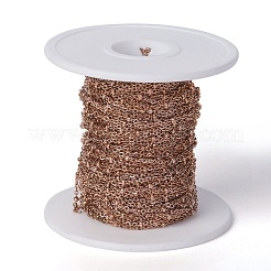 Ion Plating(IP) 304 Stainless Steel Cable Chains&nbsp;CHS-I001-06