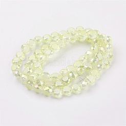 Electroplate Glass Beads Strands&nbsp;EGLA-F125-FR-B03