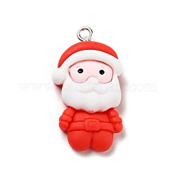 Christmas Opaque Resin Pendants&nbsp;RESI-G043-A03