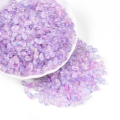Baking Paint Transparent Glass Beads&nbsp;DGLA-T004-06E
