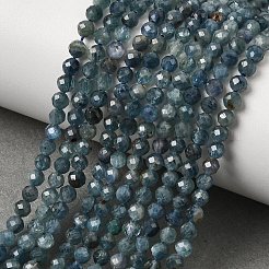 Natural Kyanite/Cyanite/Disthene Beads Strands&nbsp;G-G259-D04-3mm