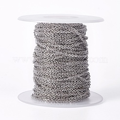 Tarnish Resistant 304 Stainless Steel Cable Chain&nbsp;STAS-I107-11P