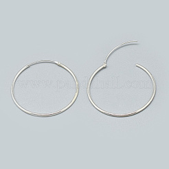 925 Sterling Silver Earring Hoop&nbsp;STER-T002-188S
