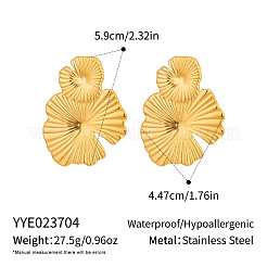 304 Stainless Steel Stud Earrings for Women&nbsp;LK7224-1