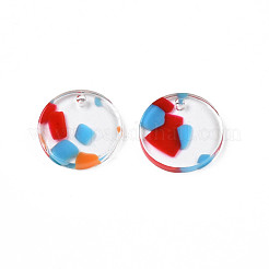 Transparent Cellulose Acetate(Resin) Pendants&nbsp;KY-N018-04