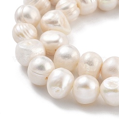 Natural Cultured Freshwater Pearl Beads Strands&nbsp;PEAR-C003-15B