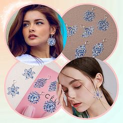 DIY Flower Drop Earring Making Kit&nbsp;DIY-SZ0008-53