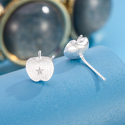 Brass Stud Earrings for Women&nbsp;WG7FD07-01