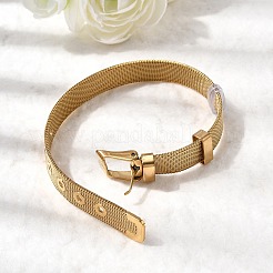 304 Stainless Steel Watch Band Bracelets&nbsp;BJEW-L714-01G