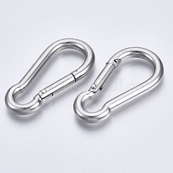 Tarnish Resistant 304 Stainless Steel Rock Climbing Carabiners&nbsp;STAS-N087-24B-01