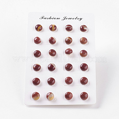 Natural Mookaite Ear Studs&nbsp;EJEW-G223-A08