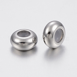 Tarnish Resistant 201 Stainless Steel Bead Spacers&nbsp;STAS-E149-06P-8mm