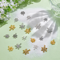 120Pcs 12 Styles Tibetan Style Alloy Pendants&nbsp;FIND-ME0001-31