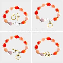 20Pcs 2 Colors Tibetan Style Alloy Toggle Clasps&nbsp;FIND-YW0004-23