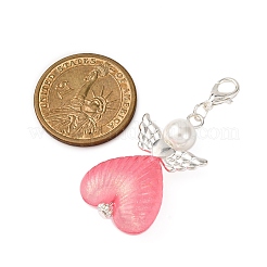 Heart Angel Luminous Acrylic Pendant Decoration&nbsp;HJEW-JM03806-02