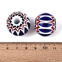 Handmade Millefiori Glass Rondelle Beads&nbsp;LA-N002-13A